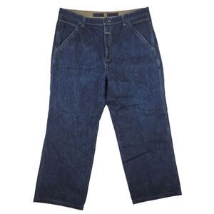 Marithe Francois Girbaud Jeans Mens 40 Blue Denim Baggy Hip Hop Wide Leg